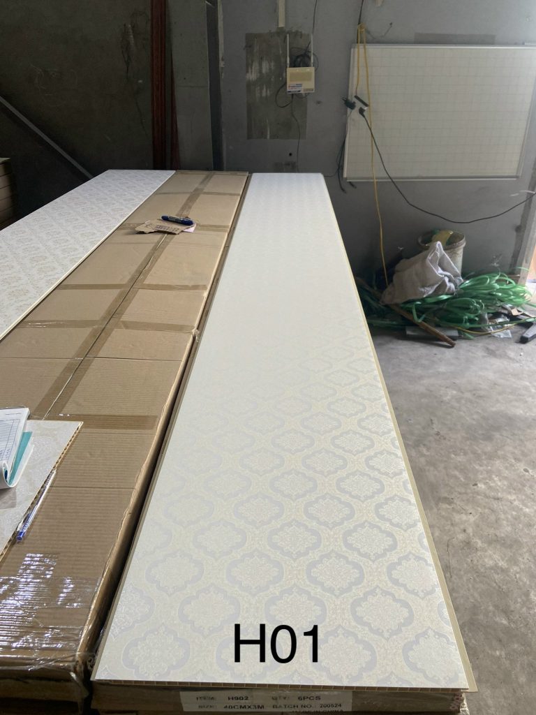 Tấm Ốp Tường PVC Nano H01