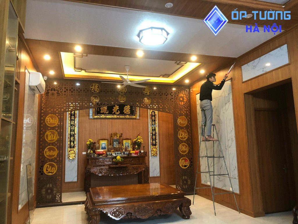 Ốp nhựa tường PVC