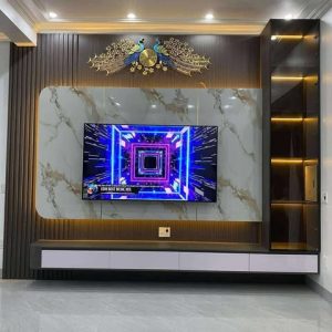 Vách Trang Trí Tivi HN-A04