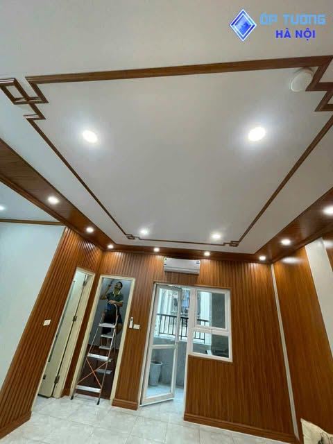 thiết kế tấm ốp tường PVC