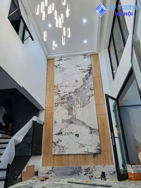 Thi Công Tấm Ốp Vân Đá Trọn Gói Giá Rẻ Thi Công Tấm Ốp Vân Đá Trọn Gói Giá Rẻ