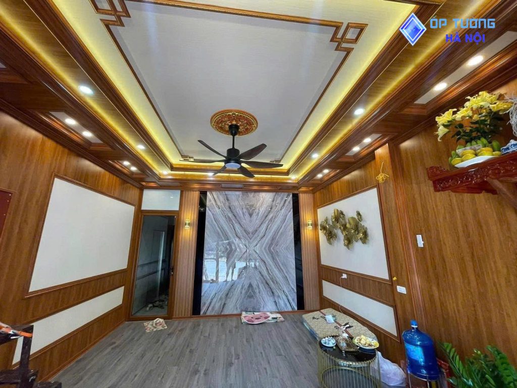 THI CÔNG TẤM NHỰA ỐP TƯỜNG NANO-GIẢI PHÁP TRANG TRÍ NỘI THẤT HIỆN ĐẠI 5 Tấm nhựa ốp tường Nano
