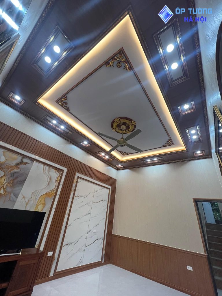 Thi công ốp tường nhựa PVC thay đổi phong cách sống? Ốp Tường Hà Nội đã khiến ngôi nhà bạn trở nen đẹp và sang trọng hơn?1 Thi công ốp tường nhựa PVC